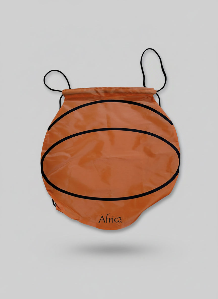 Mochila saco balón de baloncesto personalizada con nombre