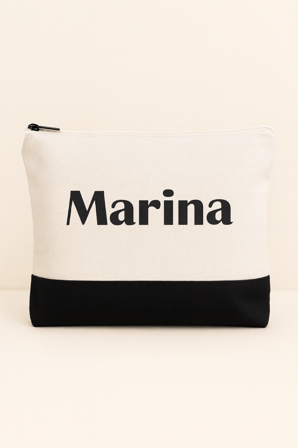 Neceser bicolor personalizado con nombre