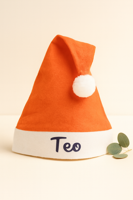 Gorro navideño personalizado con nombre