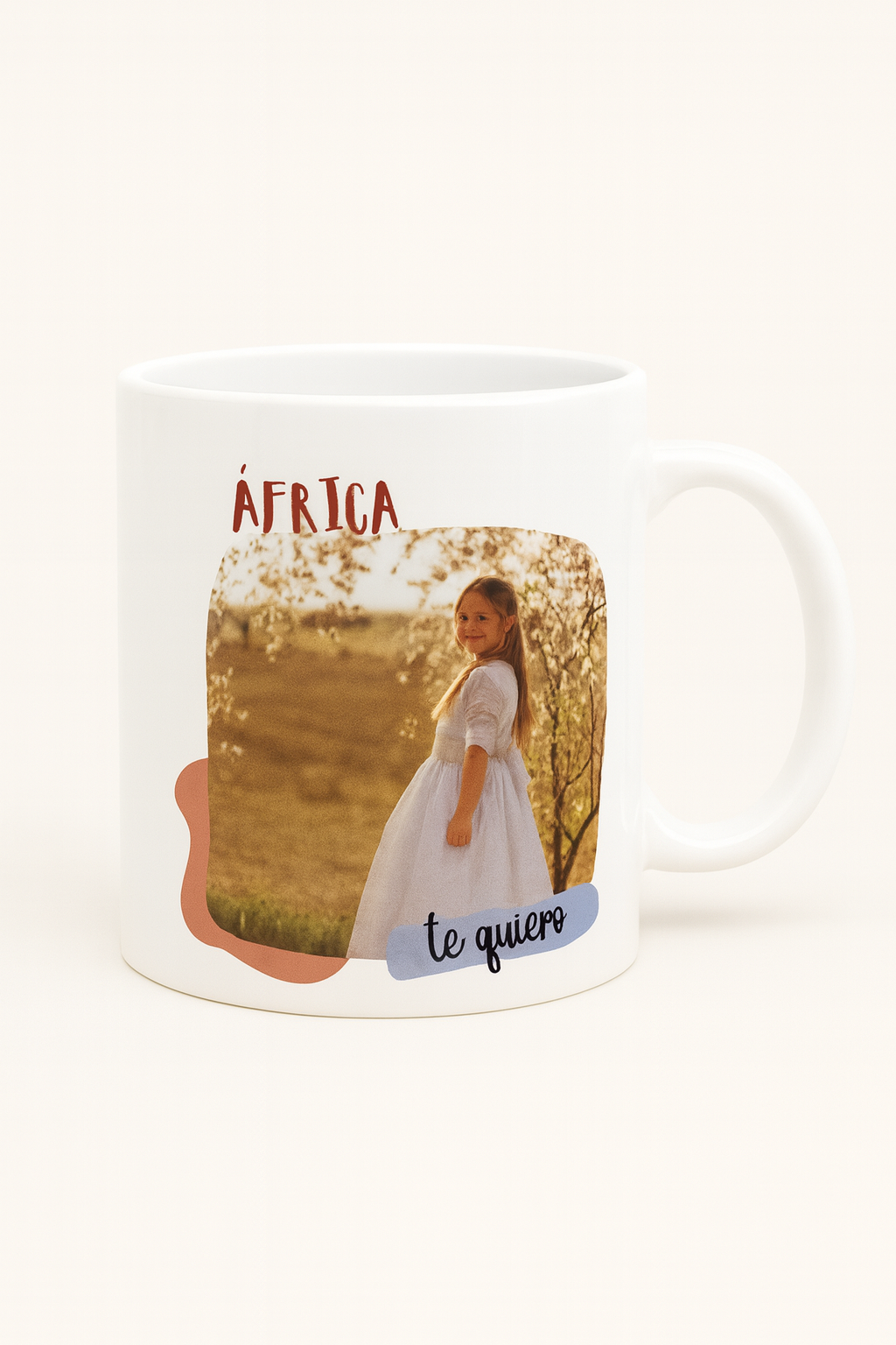 ✝️ Taza Personalizada – Primera Comunión (Niña)